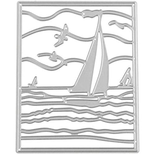 Mikey Store New Metal Cutting Dies Stencil DIY Scrapbooking Embossing Album Paper Card Craft (I)