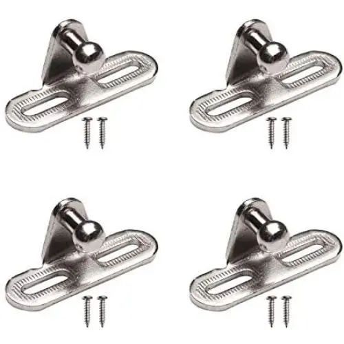 Beneges 4 Pcs 10mm Ball Stud Mounting Brackets Witch Screws Universal Gas Spring Lift Support Strut Beneges 4 Pcs 10mm Ball Stud Mounting Brackets Witch Screws Universal Gas Spring Lift Support Strut