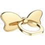 pzoz Metal Cell Phone Finger Ring Stability Holder Back Stand Collapsible Hand Grip Knob Loop Universal Car Mount Hook Kickstand 360 for iPhone Samsung Galaxy Mobile Cute Accessories (Gold)