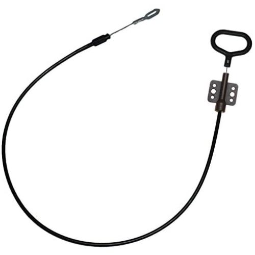 Choice Parts - Black Recliner Cable with Release Handle for Lane and Action Furniture - Exposed Cable Length: 2.5''. - O Shape Tip