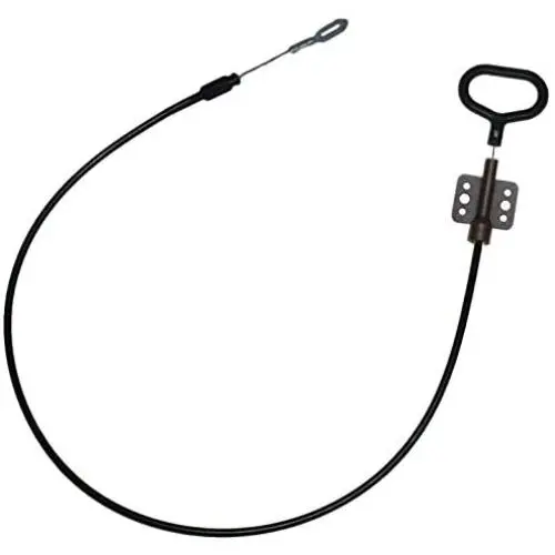 Choice Parts - Black Recliner Cable with Release Handle for Lane and Action Furniture - Exposed Cable Length: 2.5''. - O Shape Tip Choice Parts - Black Recliner Cable with Release Handle for Lane and Action Furniture - Exposed Cable Length: 2.5''. - O Shape Tip