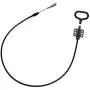 Choice Parts - Black Recliner Cable with Release Handle for Lane and Action Furniture - Exposed Cable Length: 2.5''. - O Shape Tip Choice Parts - Black Recliner Cable with Release Handle for Lane and Action Furniture - Exposed Cable Length: 2.5''. - O Shape Tip