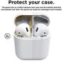 elago Upgraded AirPods Dust Guard (Gold, 1 Set) – Dust-Proof Film, Luxurious Looking, Must Watch Easy Installation Video, Chromium Plating, Protect AirPods from Metal Shavings [US Patent Registered]