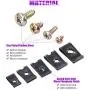 170Pcs Auto Car U-Clip U Nut and Screw Assortment Kit for Dash Door Panel Interior SAE 170Pcs Auto Car U-Clip U Nut and Screw Assortment Kit for Dash Door Panel Interior SAE