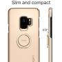 Spigen Style Ring 360 Cell Phone Ring/Phone Grip/Stand/Holder for All Phones and Tablets Compatible with Magnetic Car Mount - Champagne Gold
