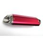NEW! High Performance Exhaust System Muffler for GY6 50cc-400cc 4 Stroke Scooters ATV Go Kart (Red)