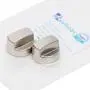 811195 805328 KIP5D44 5D44 B002MFNQ34 Pro Ventilation Hood Knob Replacement Part Fit 56 Models for Sub-Zero Wolf in Silver Color by Reyhoar (2 Pack)