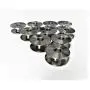 ID: 40264. 10 New Generic Industrial Sewing Machine Metal Bobbins, Compatible w/Singer 188K, 188U, 195K, 241, 245 +, Plus Others Below: