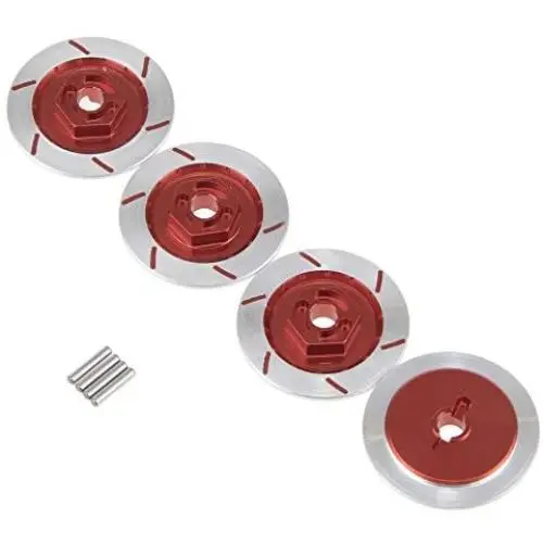 4PCS Alloy Metal Wheel Rim Brake Disc Hex 12mm Diameter 32mm for HSP 1:10 RC Car Truck Redcat Himoto Racing Spare Parts, Cojoys (Red) 4PCS Alloy Metal Wheel Rim Brake Disc Hex 12mm Diameter 32mm for HSP 1:10 RC Car Truck Redcat Himoto Racing Spare Parts, Cojoys (Red)