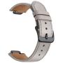 Kartice Compatible with ASUS ZenWatch 3 Band,Vintage Genuine Leather Watch Band Strap Replacement Watchband WITT Metal Clasp Buckle (Grey 14mm)