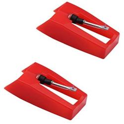 Record Player Needle, Gartopvoiz Diamond Stylus Replacement for Turntable, LP, Phonograph(Pack of 2)