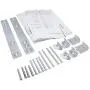 Microwave Under Cabinet mounting kit WX4-A019 JXA019K Compact Undercabinet Mounting Kit Replacement by AMI PARTS for GE Microwave Oven AP3205226, JXA019K Microwave Under Cabinet mounting kit WX4-A019 JXA019K Compact Undercabinet Mounting Kit Replacement by AMI PARTS for GE Microwave Oven AP3205226, JXA019K