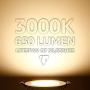 TORCHSTAR 12-Pack Basic Series 10W 4 Inch Low Profile Ultra-Thin Recessed Ceiling Light with Junction Box, 3000K Warm White Dimmable Can-killer Downlight, 650lm 80W Eqv. ETL and Energy Star
