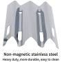 Hisencn Repair kit Stainless Steel Gas Grill Burner Tube and Heat Plate Tent Shield Replacement for Vermont Castings CF9030, CF9050, Jenn Air JA460, JA461, JA461P, JA480, JA580, VTB1, VCHP1