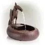 Alpine Corporation Metal Toucan Fountain - Outdoor Water Fountain for Garden, Patio, Deck, Porch - Yard Art Decor Alpine Corporation Metal Toucan Fountain - Outdoor Water Fountain for Garden, Patio, Deck, Porch - Yard Art Decor