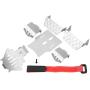 RC Chassis Armors Stainless Steel Chassis Armors Protection Skid Plate for TRX-4 RC Car Accessory Part