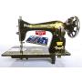 AbabilFly Semi-Industrial Heavy Duty Negrita Sewing Machine 15-91 Bed Size: 14.5x7'' Motor, Pedal & Light, Free Kit