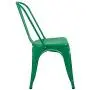 Furmax Metal Chairs Indoor/Outdoor Use Stackable Chic Dining Bistro Cafe Side Chairs Set of 4 (Green) Furmax Metal Chairs Indoor/Outdoor Use Stackable Chic Dining Bistro Cafe Side Chairs Set of 4 (Green)