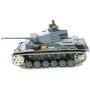 1/16 German PanzerKampfwagen III Air Soft RC Battle Tank Smoke & Sound (Upgrade Version w/ Metal Gear & Tracks)