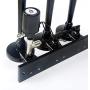 Viping Car Horn Black Three Tube The electromagnetic Electric Horn Solenoid Control Air Horn Waterproof Whistle 12V 165DB Loud Motor Car Sound Valve for Car Any Vehicle Truck Trains Boats Lorrys Vans