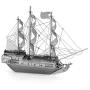 Metal Earth Fascinations Black Pearl Pirate Ship 3D Metal Model Kit