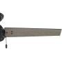 Hunter Fan Company 59264 Hunter 52'' Cassius Matte Black Ceiling Fan