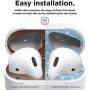 elago Upgraded AirPods Dust Guard (Rose Gold, 1 Set) – Dust-Proof Film, Luxurious Looking, Must Watch Easy Installation Video, Protect AirPods from Metal Shavings [US Patent Registered]
