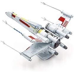 Fascinations Metal Earth ICONX Star Wars X-Wing Starfighter Color 3D Metal Model Kit