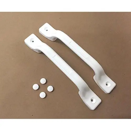Autmotive Authority Plastic Grab Handle-Entry Door Assist Bar for RV, Trailer, Camper, Motor Home, Cargo Trailer, Boat-OEM Replacement (White) Autmotive Authority Plastic Grab Handle-Entry Door Assist Bar for RV, Trailer, Camper, Motor Home, Cargo Trailer, Boat-OEM Replacement (White)