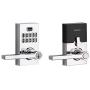 Kwikset 99170-005 SmartCode 917 Keyless Entry Contemporary Residential Keypad Electronic Lever Lock Deadbolt Alternative with Halifax Door Handle and SmartKey Security, Polished Chrome Kwikset 99170-005 SmartCode 917 Keyless Entry Contemporary Residential Keypad Electronic Lever Lock Deadbolt Alternative with Halifax Door Handle and SmartKey Security, Polished Chrome