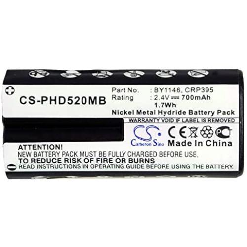 Replacement Battery for Avent SCD520 SCD510 SCD520/60,fits Part Number 420303584800 996510072099 BY1146 CRP395 CRP395/01,2.4V Ni-MH 700mAh/1.68Wh