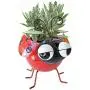 GIFTME 5 Metal Ladybug Flower Planter Garden Pot for Plants Indoor or Outdoor Decorations,7.5Inch GIFTME 5 Metal Ladybug Flower Planter Garden Pot for Plants Indoor or Outdoor Decorations,7.5Inch