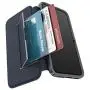 Speck Products Presidio Folio iPhone Xs/iPhone X Case, Heathered Eclipse Blue/Eclipse Blue/Gunmetal Grey