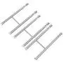 Stanbroil Stainless Steel Grill Burner Tubes for Weber Summit Gold A/B/A6/B6, Platinum A6/B6 Gas Grills, Replacement Parts for Weber 85662 Stanbroil Stainless Steel Grill Burner Tubes for Weber Summit Gold A/B/A6/B6, Platinum A6/B6 Gas Grills, Replacement Parts for Weber 85662