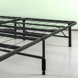 ZINUS SmartBase Zero Assembly Mattress Foundation / 12 Inch Metal Platform Bed Frame / No Box Spring Needed / Sturdy Steel Frame / Underbed Storage, Twin