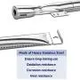 Utheer Grill Replacement Parts for Home Depot Nexgrill 720-0830H, 5 Burner 720-0888 720-0888N 720-0888S Gas Grill, Included 5 Grill Burner Tube, 5 Heat Plates Shield Tents Utheer Grill Replacement Parts for Home Depot Nexgrill 720-0830H, 5 Burner 720-0888 720-0888N 720-0888S Gas Grill, Included 5 Grill Burner Tube, 5 Heat Plates Shield Tents