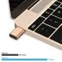 nonda USB C to USB Adapter(2 Pack),USB-C to USB 3.0 Adapter,USB Type-C to USB,Thunderbolt 3 to USB Female Adapter OTG for MacBook Air 2020, MacBook 12 inch, iPad Pro 2020,More Type-C Devices(Gold)