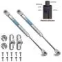 Beneges 2PCs Universal Gas Charged Lift Supports Spring Struts Shocks Dampers Force 18 Lbs/80 N Per Prop, Force Per Set 36 Lbs/160 N, Extended Length 10 inches Beneges 2PCs Universal Gas Charged Lift Supports Spring Struts Shocks Dampers Force 18 Lbs/80 N Per Prop, Force Per Set 36 Lbs/160 N, Extended Length 10 inches