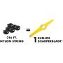 Snow Joe SB601RB-3PK sharper Blade, 3-Pack