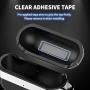 Venswell Compatible AirPods Pro Case Cover, Tough TPU + Zinc Metal Alloy Shockproof & Protective Cover Skin for Airpods Pro Charging Case with Keychain, Front LED is Visible