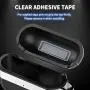 Venswell Compatible AirPods Pro Case Cover, Tough TPU + Zinc Metal Alloy Shockproof & Protective Cover Skin for Airpods Pro Charging Case with Keychain, Front LED is Visible