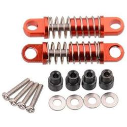 VERBAY Metal Full Set Upgrade Parts Shock Absorber for 1/28 K969 K979 K989 K999 P929 P939 Rc Car Parts,Red