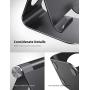 Tablet Stand Adjustable, Lamicall Tablet Stand : Desktop Stand Holder Dock Compatible with Tablet Such as iPad 2018 Pro 9.7, 10.5, Air Mini 2 3 4, Kindle, Nexus, Accessories, E-Reader (4-13)-Black