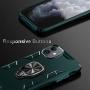 iPhone 11 Case, Maxuni iPhone 11 Protective Case with Ring Kickstand, Drop Tested Anti-Scratch Impact-Resistant Bumpers Cover with Stand Metal Plate to Magnetic Car Mount(6.1 inch)