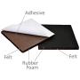 Non Slip Furniture Pads X-PROTECTOR – Premium 12 pcs 3” Furniture Pad! Best Furniture Grippers - SelfAdhesive Rubber Feet - Furniture Floor Protectors for Keep in Place Furniture & Furniture Stoppers