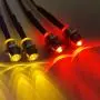 Cobella 4mm Metal Indicator Light 12V Waterproof Signal Lamp 0.3'' Mounting Hole Diameter, 2PCS, Red Cobella 4mm Metal Indicator Light 12V Waterproof Signal Lamp 0.3'' Mounting Hole Diameter, 2PCS, Red