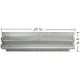 Stainless Steel Heat Plate Replacement for Select Viking Gas Grill Models