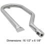 Gloryshine Replacement Parts Kit Stainless Steel Grill Burner Heat Plate for Nexgrill 720-0011,720-0047-U Costco Kirkland,Harris Tweeter, Sterling Forge Courtyard, Virco, and Others