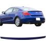 Pre-painted Trunk Spoiler Compatible With 2008-2012 Honda Accord 2Dr Coupe, Factory Style ABS Painted #B551P Belize Blue Pearl Rear Tail Lip Deck Boot Wing By IKON MOTORSPORTS, 2009 2010 2011