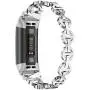 Glebo Compatible with Fitbit Charge 3 Bands for Women, Charge 4 Bands, Premium Metal Straps Bracelet Wristbands Accessories for Fit Bit Charge 4 Charge 3 Watch Bands Small Large, Silver Glebo Compatible with Fitbit Charge 3 Bands for Women, Charge 4 Bands, Premium Metal Straps Bracelet Wristbands Accessories for Fit Bit Charge 4 Charge 3 Watch Bands Small Large, Silver